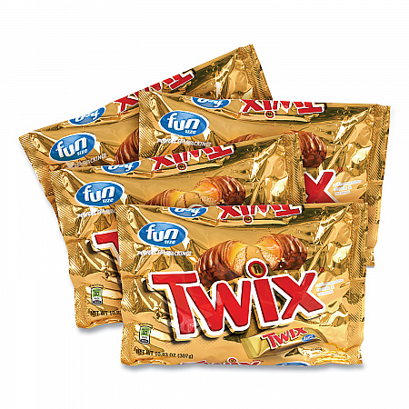 Cookie Bars, Fun Size, 10.83 oz Bag, 4 Bags/Box (20900467)