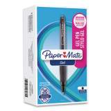Paper Mate Gel Pen, Retractable, Fine 0.5 mm, Assorted Ink and Barrel Colors, 36/Box (24390230)