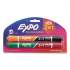 EXPO 2-in-1 Dry Erase Markers, Medium Chisel Tip, Assorted Colors, 2/Pack (1989945)