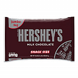 Snack Size Bars, Milk Chocolate, 19.8 oz Bag (24600010)