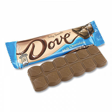 Milk Chocolate Bars, 1.44 oz, 18 Bars/Carton (20900468)