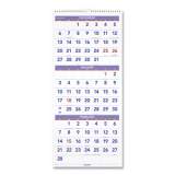 AT-A-GLANCE Deluxe Three-Month Reference Wall Calendar, Vertical Orientation, 12 x 27, White Sheets, 14-Month (Dec to Jan): 2021 to 2023 (PM1128)