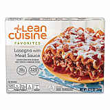 Favorites Lasagna with Meat Sauce, 10.5 oz Box, 3 Boxes/Pack (90300127)