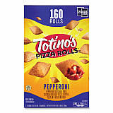 Pepperoni Pizza Rolls, 39.9 oz Bag, 80 Rolls/Bag, 2 Bags/Carton (90300034)