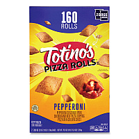 Pepperoni Pizza Rolls, 39.9 oz Bag, 80 Rolls/Bag, 2 Bags/Carton (90300034)