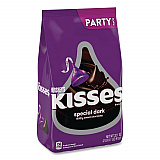 KISSES Special Dark Chocolate Candy, Party Pack, 32.1 oz Bag (24600419)