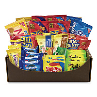 Snack Treats Variety Care Package, 40 Assorted Snacks/Box (70000037)