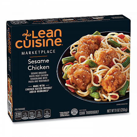 Marketplace Sesame Chicken, 9 oz Box, 3 Boxes/Pack (90300125)