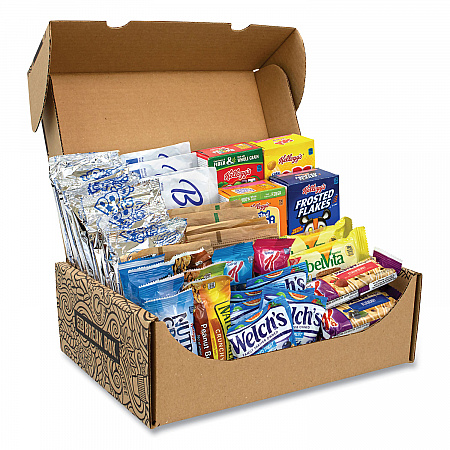 Breakfast Snack Box, 41 Assorted Snacks/Box (700S0002)