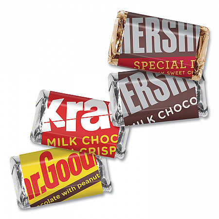 Miniatures Variety Share Pack, Assorted Chocolates, 10.4 oz Bag, 3/Pack (24600431)