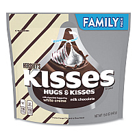 KISSES and HUGS Family Pack Assortment, 15.6 oz Bag, 3 Bags/Pack (24600405)