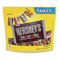 Miniatures Variety Family Pack, Assorted Chocolates, 17.6 oz Bag (24600427)