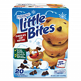 Little Bites Muffins, Chocolate Chip, 1.65 oz Pouch, 20 Pouches/Carton (90000016)