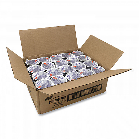 Philadelphia Cream Cheese, Original, 0.75 oz Cup, 50/Carton (90200451)