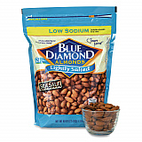 Low Sodium Lightly Salted Almonds, Family Size 10 oz Bag (90000170)