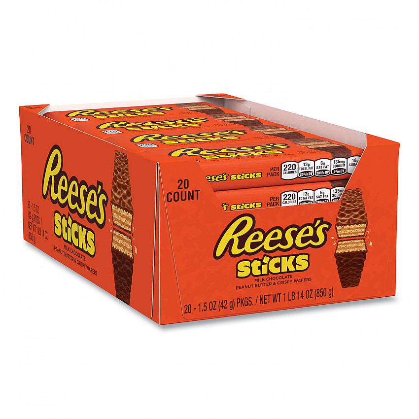STICKS Wafer Bar, 1.5 oz Bar, 20 Bars/Box (24600183)