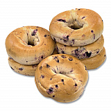 Fresh Blueberry Bagels, 6/Pack (90000007)