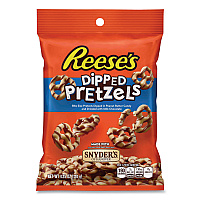 Dipped Pretzels, 4.25 oz Bag, 4/Carton (24600288)