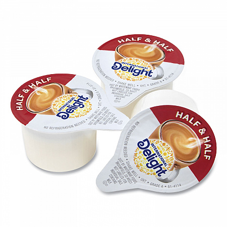 Coffee House Inspirations Half and Half, 0.4 oz Mini Cups, 192/Box (90200456)