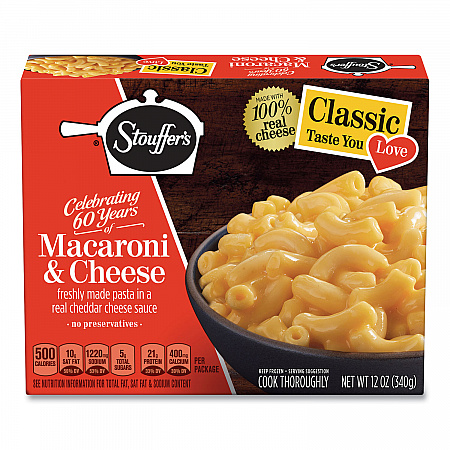 Classics Macaroni and Cheese Meal, 12 oz Box, 6 Boxes/Pack (90300112)