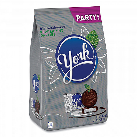 Party Pack Peppermint Patties, Miniatures, 35.2 oz Bag (24600409)