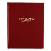 AT-A-GLANCE Standard Diary Daily Diary, 2022 Edition, Medium/College Rule, Red Cover, 9.5 x 7.5, 200 Sheets (SD37413)
