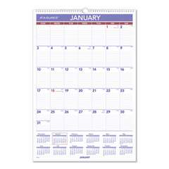 AT-A-GLANCE Erasable Wall Calendar, 15.5 x 22.75, White Sheets, 12-Month (Jan to Dec): 2022 (PMLM0328)