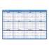 AT-A-GLANCE Horizontal Reversible/Erasable Wall Planner, 36 x 24, White/Blue Sheets, 12-Month (Jan to Dec): 2022 (PM20028)