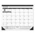 AT-A-GLANCE Ruled Desk Pad, 24 x 19, White Sheets, Black Binding, Black Corners, 12-Month (Jan to Dec): 2022 (SK3000)