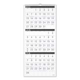 AT-A-GLANCE Three-Month Reference Wall Calendar, Contemporary Artwork/Formatting, 12 x 27, White Sheets, 15-Month (Dec-Feb): 2021 to 2023 (PM11X28)