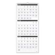 AT-A-GLANCE Three-Month Reference Wall Calendar, Contemporary Artwork/Formatting, 12 x 27, White Sheets, 15-Month (Dec-Feb): 2021 to 2023 (PM11X28)