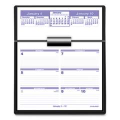 AT-A-GLANCE Flip-A-Week Desk Calendar and Base, 7 x 5.5, White Sheets, 2022 (SW700X00)