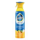 Pledge Multi Surface Antibacterial Everyday Cleaner, 9.7 oz Aerosol Spray, 6/Carton (307951)
