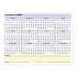 AT-A-GLANCE QuickNotes Mini Erasable Wall Planner, 16 x 12, White/Blue/Yellow Sheets, 12-Month (Jan to Dec): 2022 (PM550B28)
