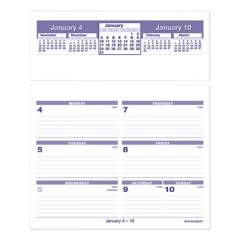 AT-A-GLANCE Flip-A-Week Desk Calendar Refill, 7 x 6, White Sheets, 2022 (SW705X50)