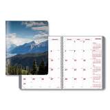 Brownline Mountains 14-Month Planner, Mountains Photography, 11 x 8.5, Blue/Green/Black Cover, 14-Month (Dec to Jan): 2021 to 2023 (CB1262G04)