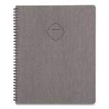 AT-A-GLANCE Elevation Linen Weekly/Monthly Planner, 11 x 8.5, Charcoal Cover, 12-Month (Jan to Dec): 2022 (75955L05)