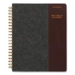 AT-A-GLANCE Signature Collection Two-Toned Weekly/Monthly Planner, 11 x 8.5, Gray/Brown Cover, 13-Month (Jan to Jan): 2022 to 2023 (YP90525)