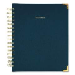 AT-A-GLANCE HARMONY WEEKLY/MONTHLY HARDCOVER PLANNER, 8.75 X 7, NAVY BLUE, 2021 (609980558)