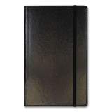 Markings by C.R. Gibson Bonded Leather Journal, 1 Subject, Narrow Rule, Black Cover, 8.25 x 5, 240 Sheets (MJ54791)