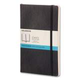 Moleskine Classic Softcover Notebook, 1 Subject, Dotted Rule, Black Cover, 8.25 x 5 (892741XX)