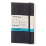 Moleskine Classic Softcover Notebook, 1 Subject, Dotted Rule, Black Cover, 5.5 x 3.5 (892734XX)