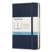 Moleskine Classic Collection Hard Cover Notebook, 1 Subject, Dotted Rule, Sapphire Blue Cover, 5.5 x 3.5 (715338)
