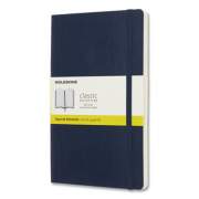 Moleskine Classic Softcover Notebook, 1 Subject, Quadrille Rule, Sapphire Blue Cover, 8.25 x 5 (715598)