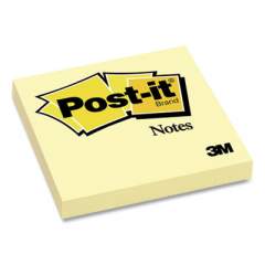 Post-it Notes Original Pads in Canary Yellow, 3 x 3, 100 Sheets/Pad (394221)