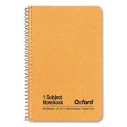 Oxford One-Subject Notebook, Narrow Rule, Natural Kraft Cover, 8 x 5, 80 Sheets (25401R)