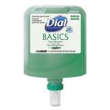 Dial Professional Basics Hypoallergenic Foaming Hand Wash Refill for Dial 1700 Dispenser, Honeysuckle, 1.7 L, 3/Carton (19726)