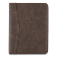 AT-A-GLANCE Distressed Brown Leather Planner/Organizer Starter Set, 11 x 8.5, Brown Cover, 12-Month (Jan to Dec): Undated (031014004)