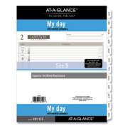 AT-A-GLANCE 1-Page-Per-Day Planner Refills, 11 x 8.5, White Sheets, 12-Month (Jan to Dec): 2022 (49112521)