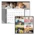 Blueline Pets Collection Monthly Desk Pad, Furry Kittens Photography, 22 x 17, White Sheets, Black Binding, 12-Month (Jan-Dec): 2022 (C194115)